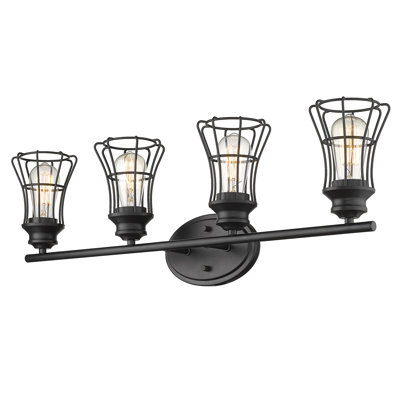 Éclairage pour meuble-lavabo 4 lumières Painesville
