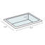 Hox 18.9'' L Bathroom Sink