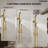 Wall Mount Pressure-Balanced Shower System, 10" Rainfall Shower Head with Slider Bar Handheld Spray-108999559