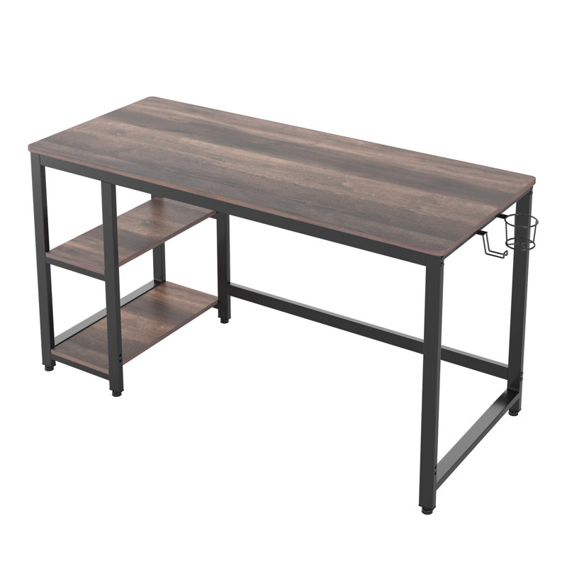 Writing Desk, Dark Brown/Black