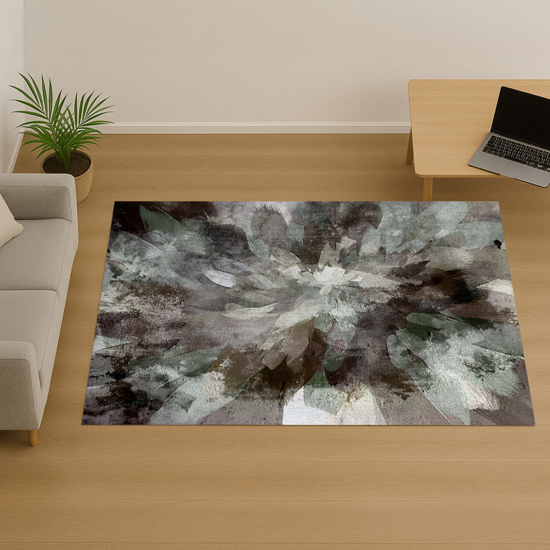Abstract Area Rug, Rectangle 140 x 200 cm