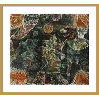 «Stage Scenery» par Paul Klee, impression giclée sur cadre