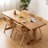 Burlywood Rectangular Solid Dining Table For Dining Room/Kitchen-986359228