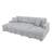 Myroslava 122-Inch U-Shaped Sleeper Sofa
