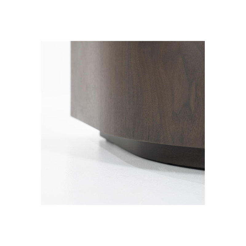 Jules End Table, Dark Brown