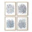 Reproduction encadrée de motifs de feuilles à motif III - ensemble de 4-1476211337-1476211340