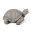 Statue de tortue majestueuse d'extérieur en gris foncé - aucun assemblage requis