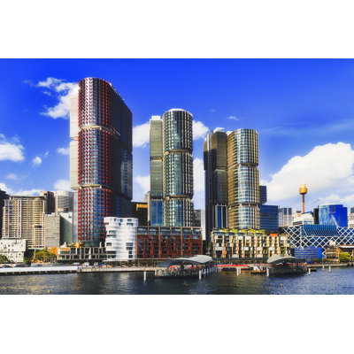 Sy Barrangaroo Waterfront - Wrapped Canvas Print