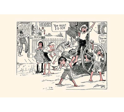 " The Ice Wagon " by Clare Briggs