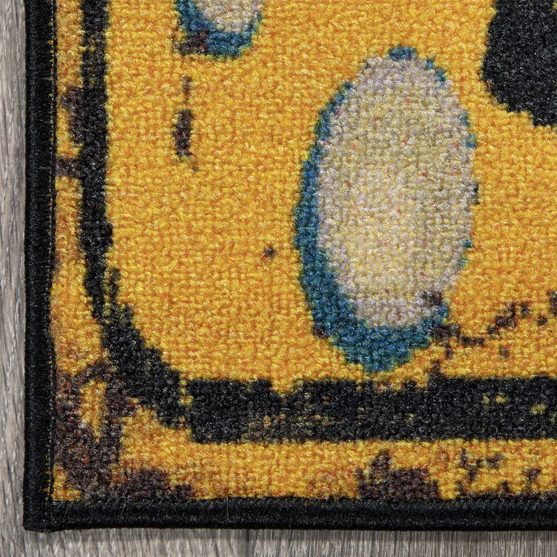 Non-Slip Rubberback Laundry Room Runner Rug