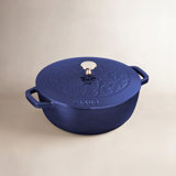 Cast Iron 3.8-qt Essential French Oven with Lilly Lid
