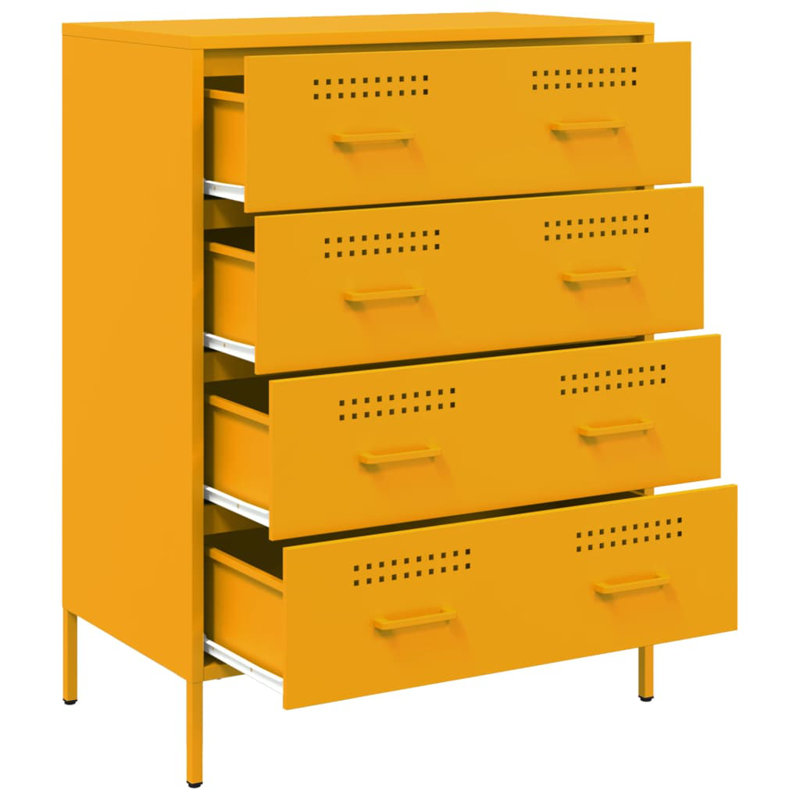 Allexus 68cm Sideboard, Mustard