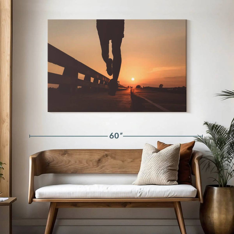 Sireci Sunset Jogging, 32" H x 48" W