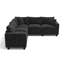 Canapé modulaire moderne avec rangement caché Elara-123292684