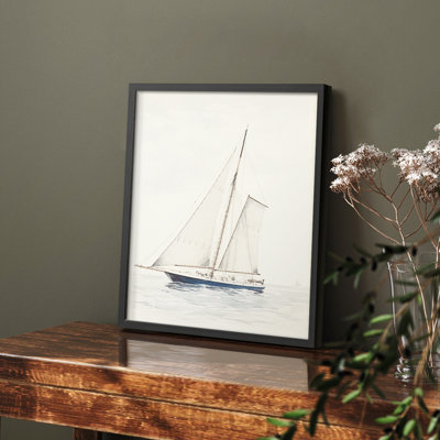 " Vintage Nautical Print I "