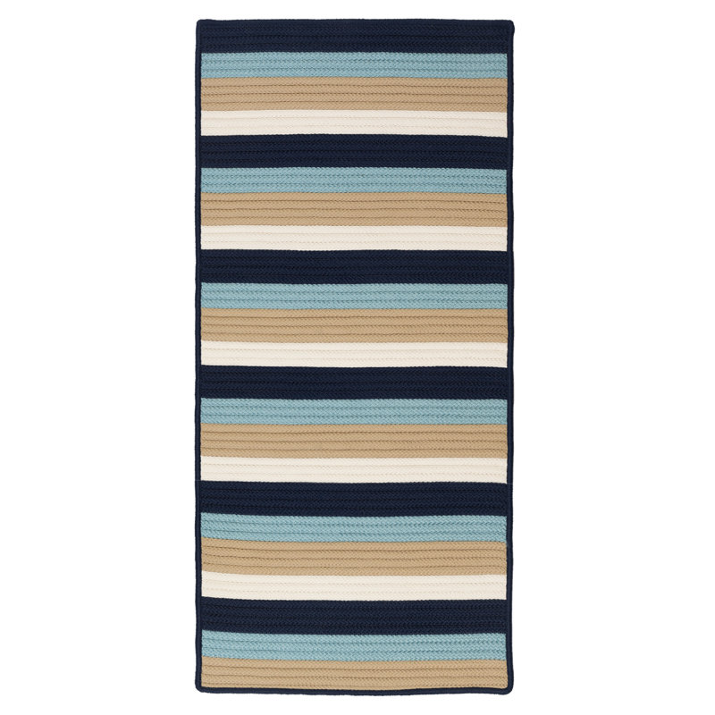 Wilkesboro Striped Area Rug, Runner 2' x 7'