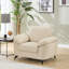 Sabita 4 Seater Linen Sofa-1275989480