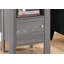 Table de chevet avec tablette ouverte et rangement pour armoire-78962346
