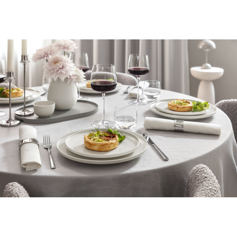 Villeroy & Boch Afina Collection Water Glass, Set of 4, 3.5 x 3.25, 6.75 oz Capacity, Crystal Glass, Perfect for Water and Juice, Dishwasher-safe, Made in Europe