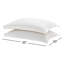 Housse de coussin rectangulaire 100% coton-83092503