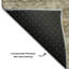 Tapis à rayures Melvin AMF1167 lavable à la machine de qualité supérieure-1175843075