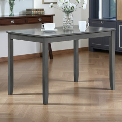 Wooden Dining Rectangular Table, Kitchen Table For Small Space, 4 Person Dining Table, ONLY THE TABLE