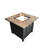 Sky Square Steel Propane Smokeless Fire Pit