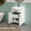 Base de meuble-lavabo autoportant 24 po sans lavabo ni robinet-130838763