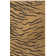 Ajacia Animal Print Dark Brown/Natural Indoor/Outdoor Area Rug