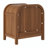 Sitarski Modern Curved 2 Drawer Nightstand-1428579793