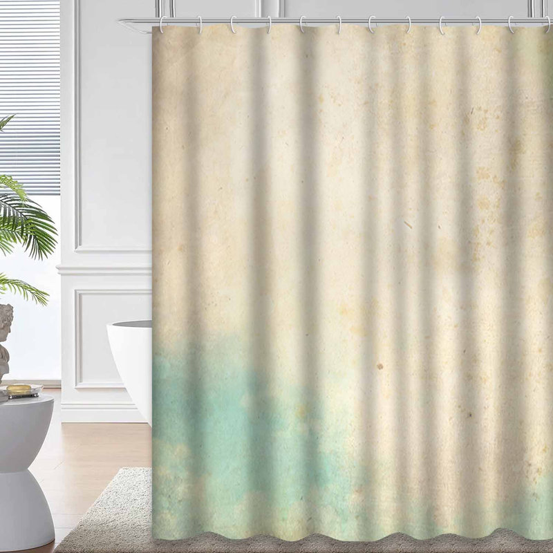 Rideau de douche avec 12 crochets, 72" L x 84" W