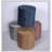 Shimon Cylinder Pouf, Pewter - Versatile Ottoman And Floor Cushion For Modern Interiors