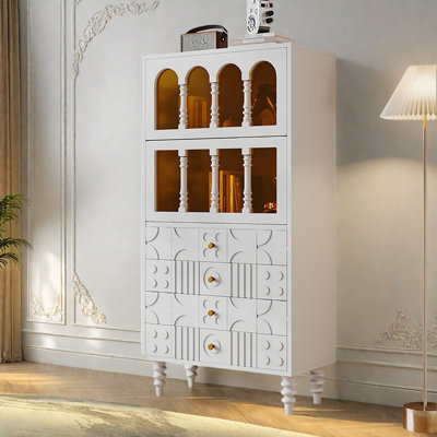 French minimalist style bookcase