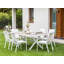 Rexanna Rectangular Extendable Outdoor Dining Table , 72.4cm cm W 35.4cm cm D-423885842