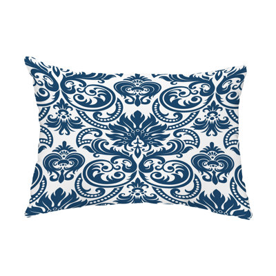  Floral Decorative Indoor/Outdoor Lumbar Pillow