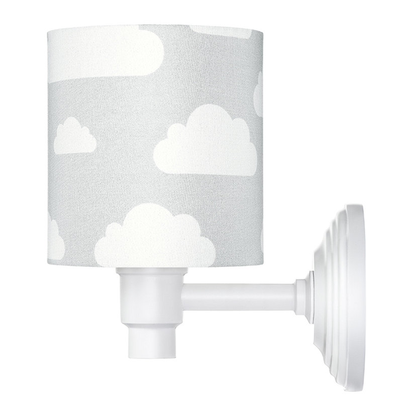 Elspeth Wood Armed Sconce, Grey