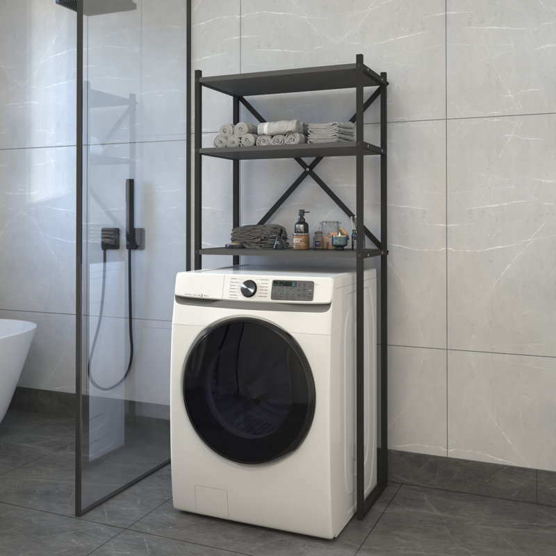 Afrah Bathroom Storage, Black