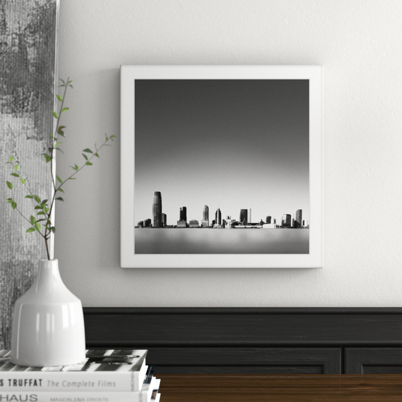 New York Minimalism - Single Picture Frame Print, 41cm H x 41cm W x 3.81cm D
