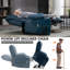 Grand fauteuil inclinable électrique avec massage et chaleur