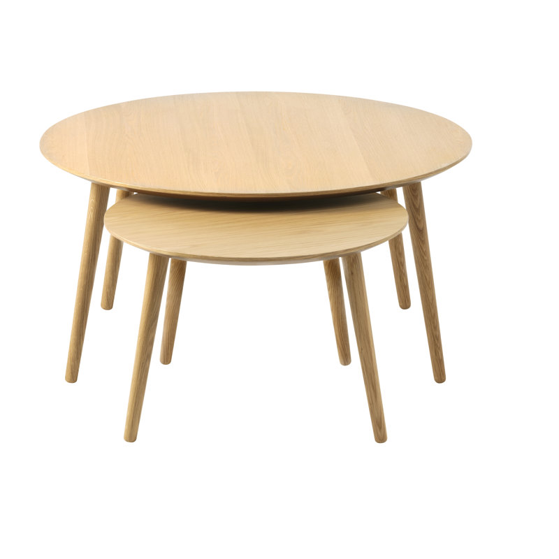 Farnhamville Four Leg Coffee Table, Natural