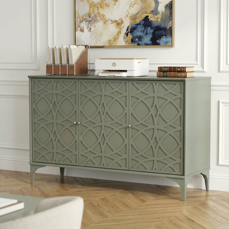 O’Mega 3 Door Sideboard, Kale Green