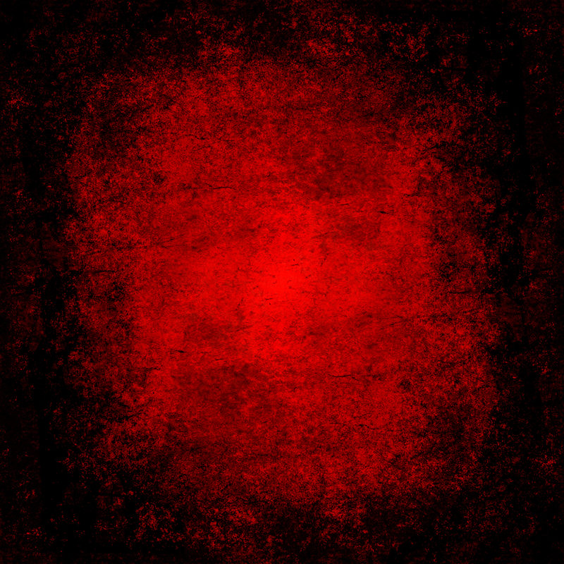 Derrich, texture grunge rouge sur toile, H 12 po x l 12 po x P 1,25 po