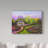 'Gazebo Park' Acrylic Painting Print on Wrapped Canvas-31878579