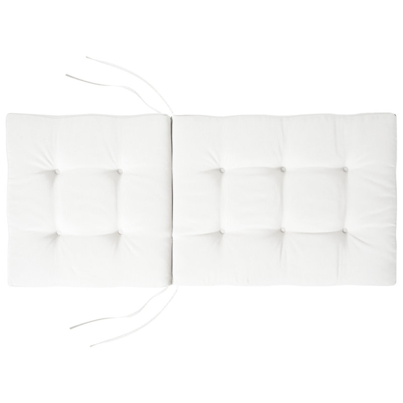 Set of 8 Back/Seat Cushions MAUI PREMIUM Off-White