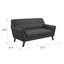 Causeuse moderne Modern Bay-117164595
