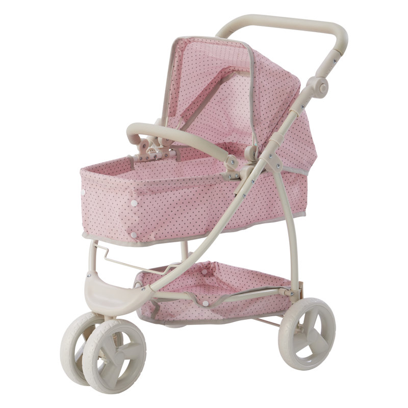 Poussette convertible 2-en-1 Olivia's Little World, Rose