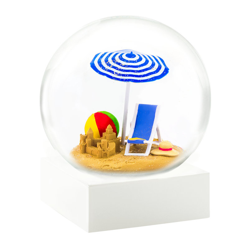 Beach Snow Globe