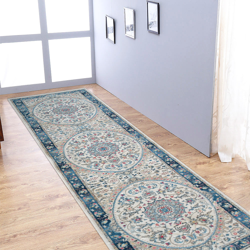Winston Porter Beybut Oriental MACHINE MADE POLYESTER AREA RUGS ...