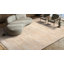 Tapis beige / gris en laine tissé à plat à la main Powell-63729354