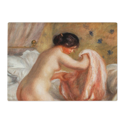 Rising by Pierre-Auguste Renoir Chopping Board